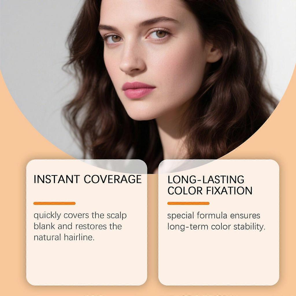 Hair Concealer Is A Daily Hair Care Concealer That Can Cover The High Top Of The Head And The Crevices Of The Hair Giving A Light And Fluffy Feeling
