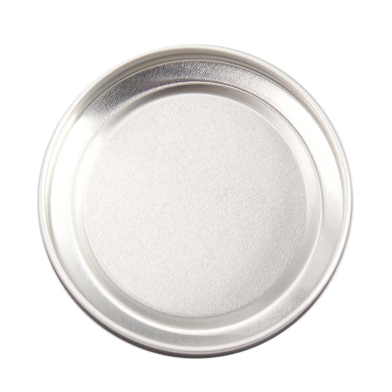 

ABWR-Aluminum Tin Cans - 200 Pack 1Oz / 30G Round Metal Tin Container Screw Top Cans Cosmetic Sample Containers чёрный