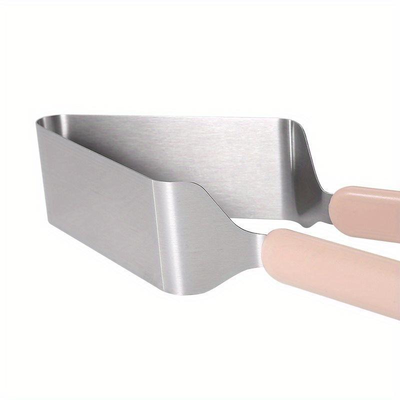 Stainless Steel Cake Cutting Knife, Cake Divider, Triangular Cake Cutting Block Cake Clip