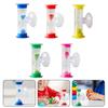 Sanduhr-Timer, 3-Minuten-Sanduhr, Sanduhr mit Saugnapf, langlebige Sanduhr für Kinderspiele, Klassenzimmer