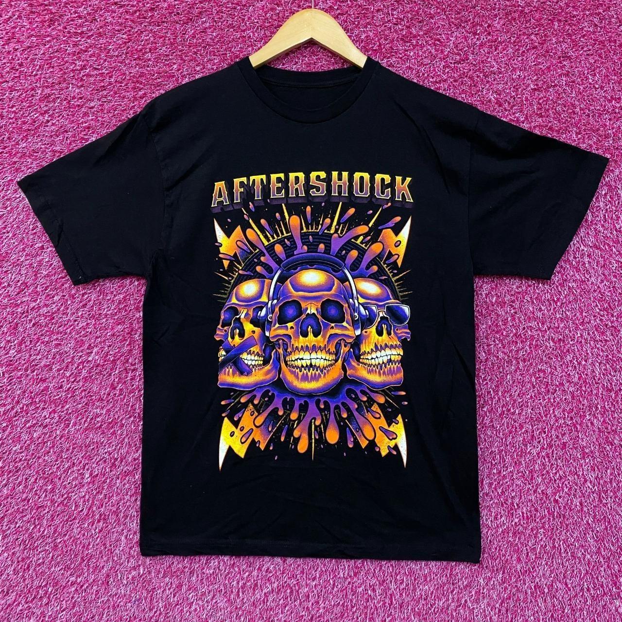 Aftershock 2021 Tour Music Festival Rock Metal T-Shirt Large M