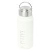 LAKOLE Vacuum Bottle with Handle 530ml Charcoal  White