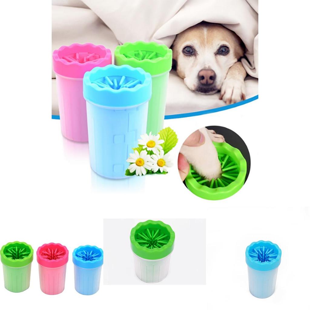 Premium Silikon Haustier Pfotenwaschbecher Für Mühelose Hunde- und Katzenpfotenreinigung