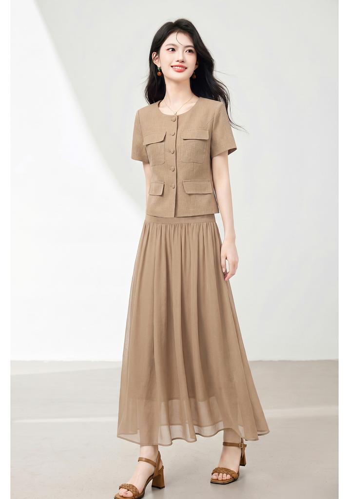 Design Sense Niche Fashion Temperament Slimming Suit for Petite Women