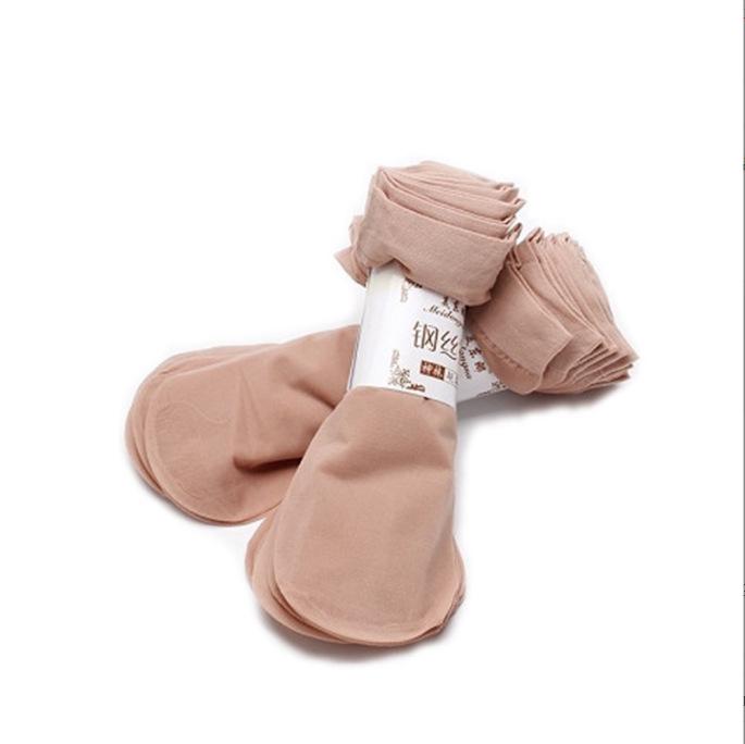 Steel-Strength, Anti-Snagging Women's Velvet Ankle Socks - Super Elastic, Soft, and Durable for Spring & Autumn