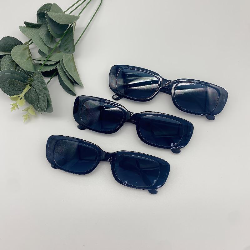 

3/10pcs vintage small frame glasses UV protection For daily, parties, weddings & Christmas events