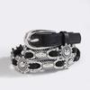 Alloy Punk Belt Buckle With Geometric Shape For Casual Wear