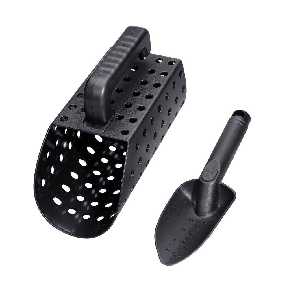 2Pcs Plastic Beach Finds Scoop Digging Tool Beach Shovel Sand Sifter  Utensils Supplies