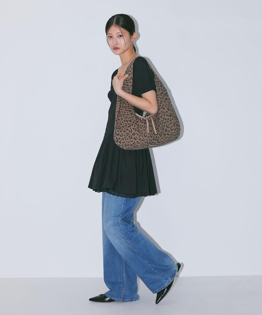 Haveawhale Leopard Pattern Eco Bag (Db)