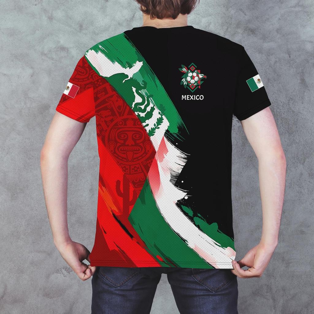 Unisex Retro Style Football Fan Jersey International Soccer Supporter Tee Short Sleeve Lightweight Breathable Material
