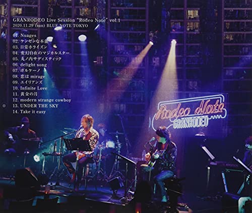 GRANRODEO Live Session "Rodeo Note" Vol. 1 [Normal Edition (CD)]