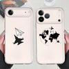 Airplane Art Case for iPhone 17 Pro Max 16 XR 14 Plus 15 XS Max 11 13 Pro Air 7 8 12 Mini Soft Phone Cover