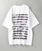 REEMNIK Lettering Print Oversized Round Short Sleeve T-Shirt [2 Colors]