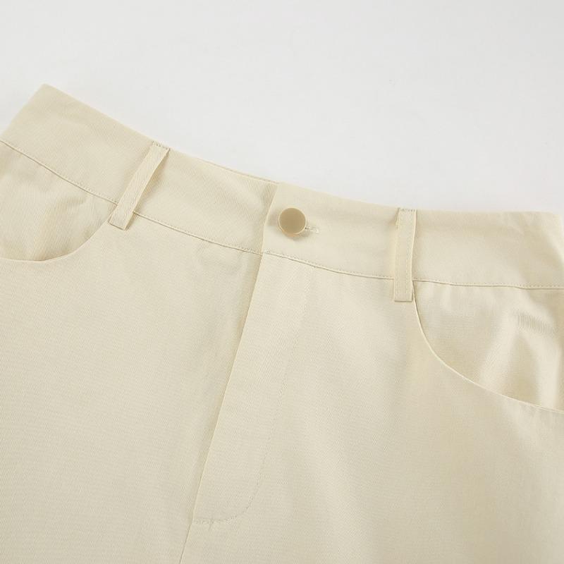 Autumn and Winter Elegant Solid Color Fashion Women's Skirt Slim Fit High Waist All-match Pocket Slit Skirt for Women