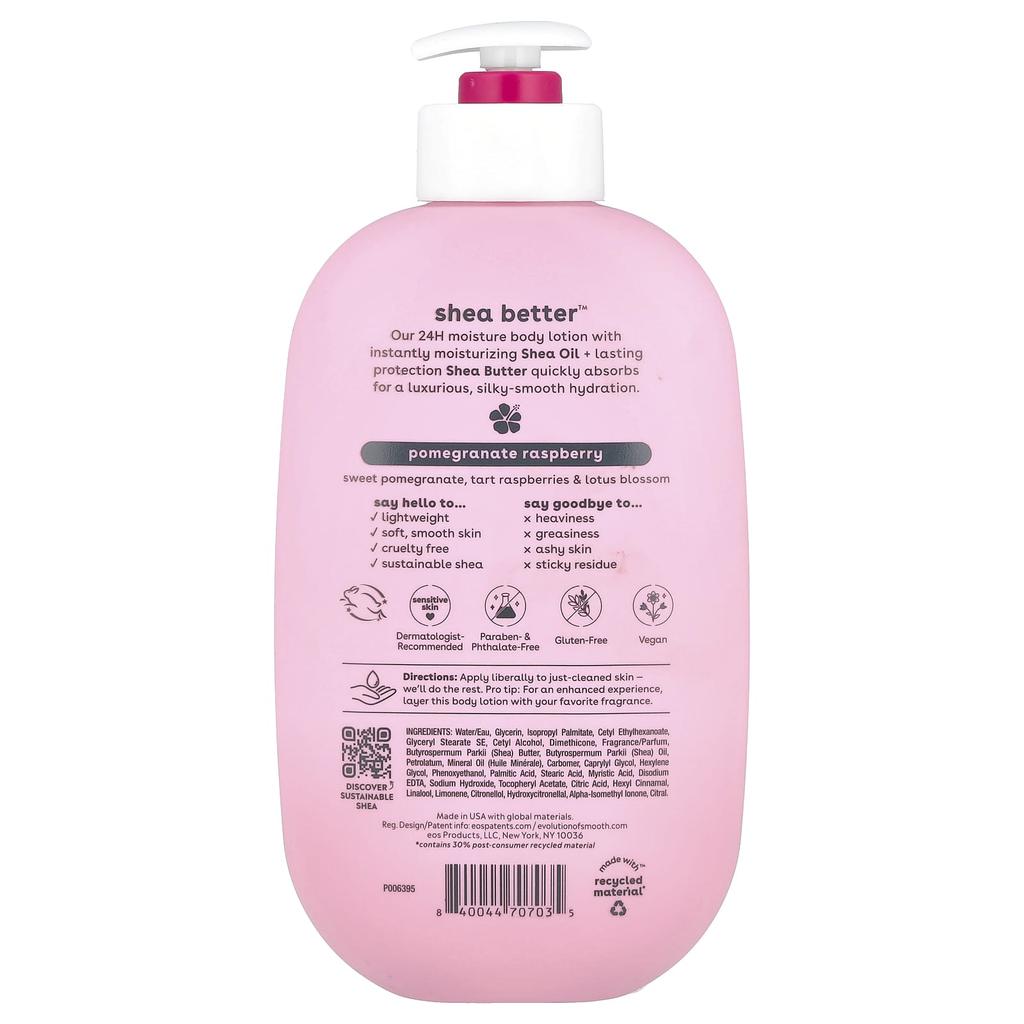 Shea Better™, 24H Moisture Body Lotion, Pomegranate Raspberry, 473 Ml (16 Fl Oz)