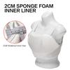 Womens Karate Chest Protector Soft Removable Lining Boxing Breast Protection for Sparring Volleyball Taekwondo Kick Boxing Gym