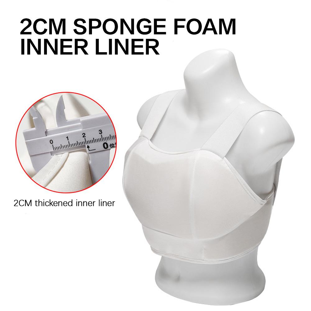 Womens Karate Chest Protector Soft Removable Lining Boxing Breast Protection for Sparring Volleyball Taekwondo Kick Boxing Gym