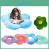 Cute Flower Cushion Home Decor Plush Toy With Colorful 6 Petal Cartoon Design