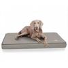 Knuffelwuff Juna Orthopaedic Dog Mat, XXL, 110 × 66 × 9 Cm, Grey
