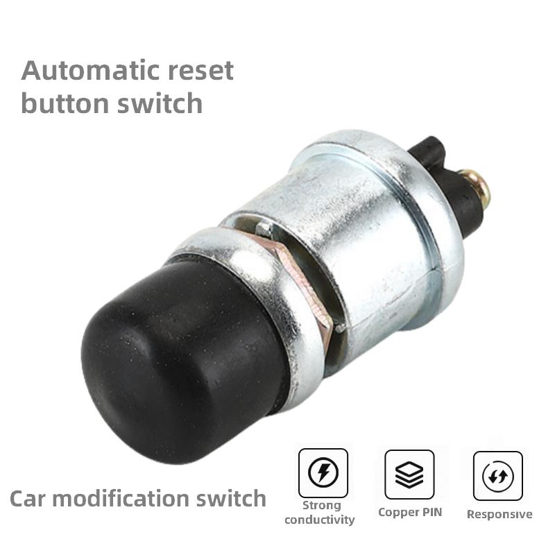 2Pcs Waterproof start button switch Car modification switch horn switch one-button start ignition switch