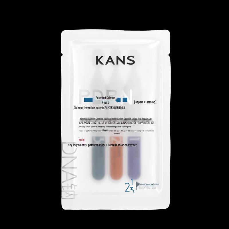 KANS Salmon Centella Asiatica Repair & Hydrate Trial Set