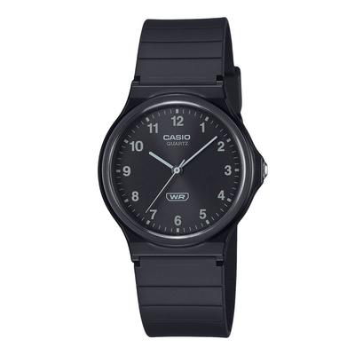 POP Analog Bio Based Resin Strap Black Dial Quartz MQ-24B-1B Unisex Watch