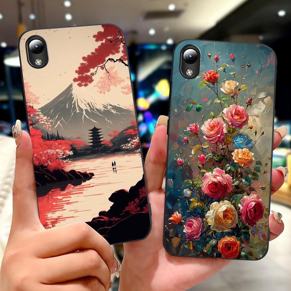 For ZTE Blade A3 2019 Case Blade A3 Lite Stylish Painted Cover Soft Silicone Phone Case For ZTE Blade A5 2019 A32019 Fundas Bags
