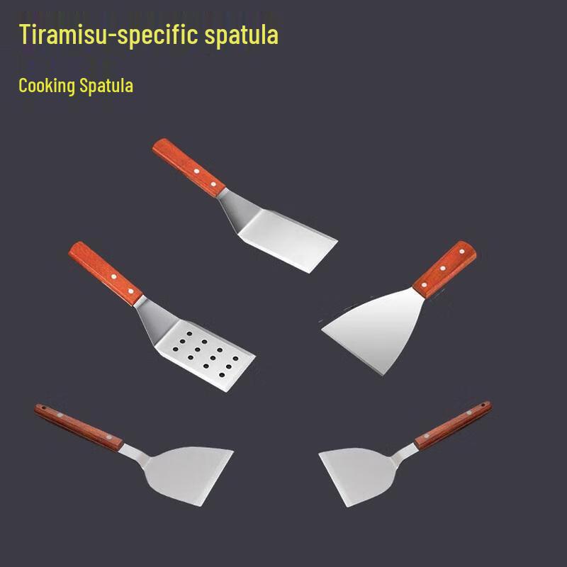 JINGRUIXIANG 3-Piece Stainless Steel Spatula Set
