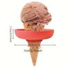 4pcs/set Drip-Proof Popsicle Rack Silicone Anti-Drip Ice Cream Bracket Reusable Portable Popsicle Protector for Kids Ice Cream