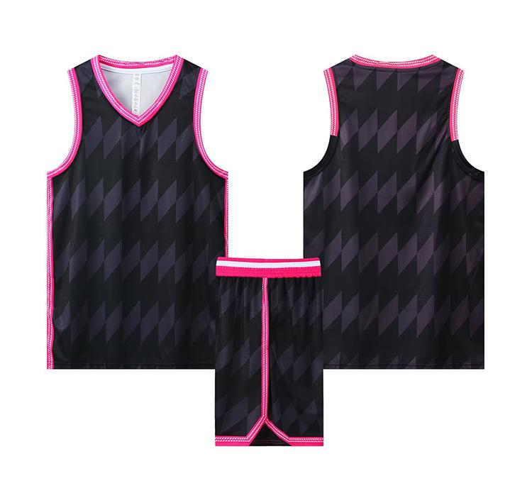 Basketball Suit Sports Men'S Vest Basketball Suit Youth Children Primary School Students Training Suit Digital Printing