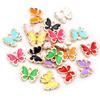 20pcs 10x13mm Lovely Butterfly Charms Pendant Enamel Small Alloy Charms DIY Jewelry Making Accessories for Necklace Bracelet