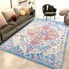 Bohemian Living Room Carpet Dirt Resistant Easy Clean Carpet Absorbent and Non Slip Mat Bedroom Fully Covered Carpet So Classic