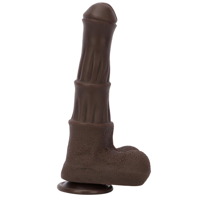 African Electric Horse Cock Telescopic Dildo Female Sex Toys Private Masturbation Orgasm Vibrator