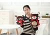 Santa Claus & Snowman Flannel Blanket - Double-Sided Cartoon Christmas Gift