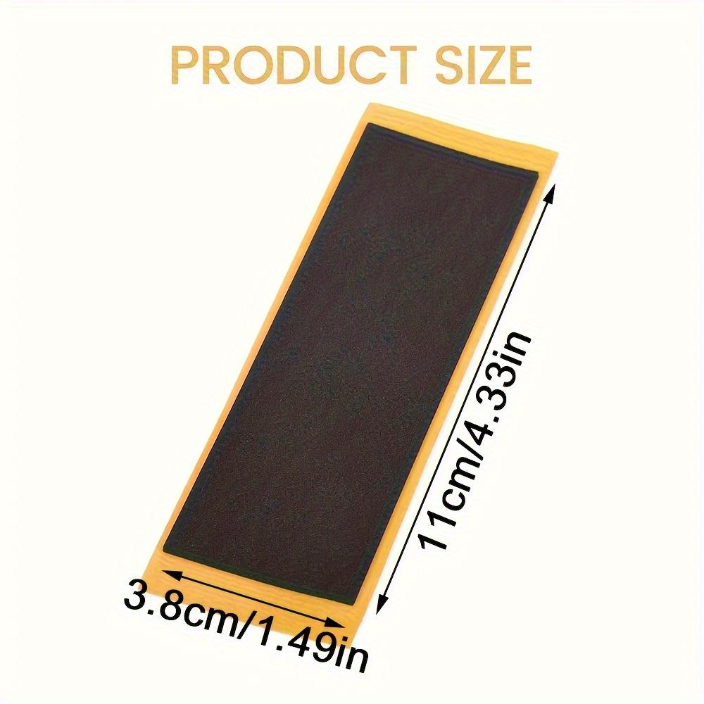 2 szt. Czarne Blaty do Fingerboardów Nacięte Naklejki Taśma Czarna Piankowa Naklejki Taśma Grip 38mmx110mm