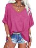2024 European & American Women's Plus Size Casual Short-Sleeve Loose T-Shirt