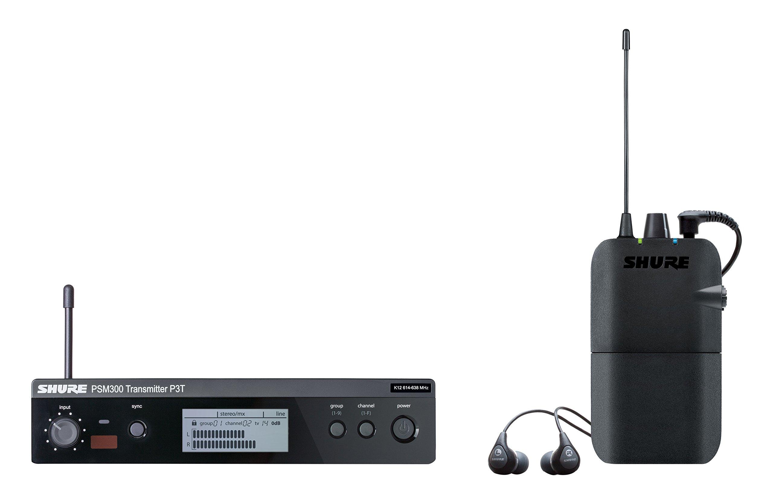 

Стереосистема персонального монітора SHURE PSM300 із SE112GR-A P3TJR112GR-JB []