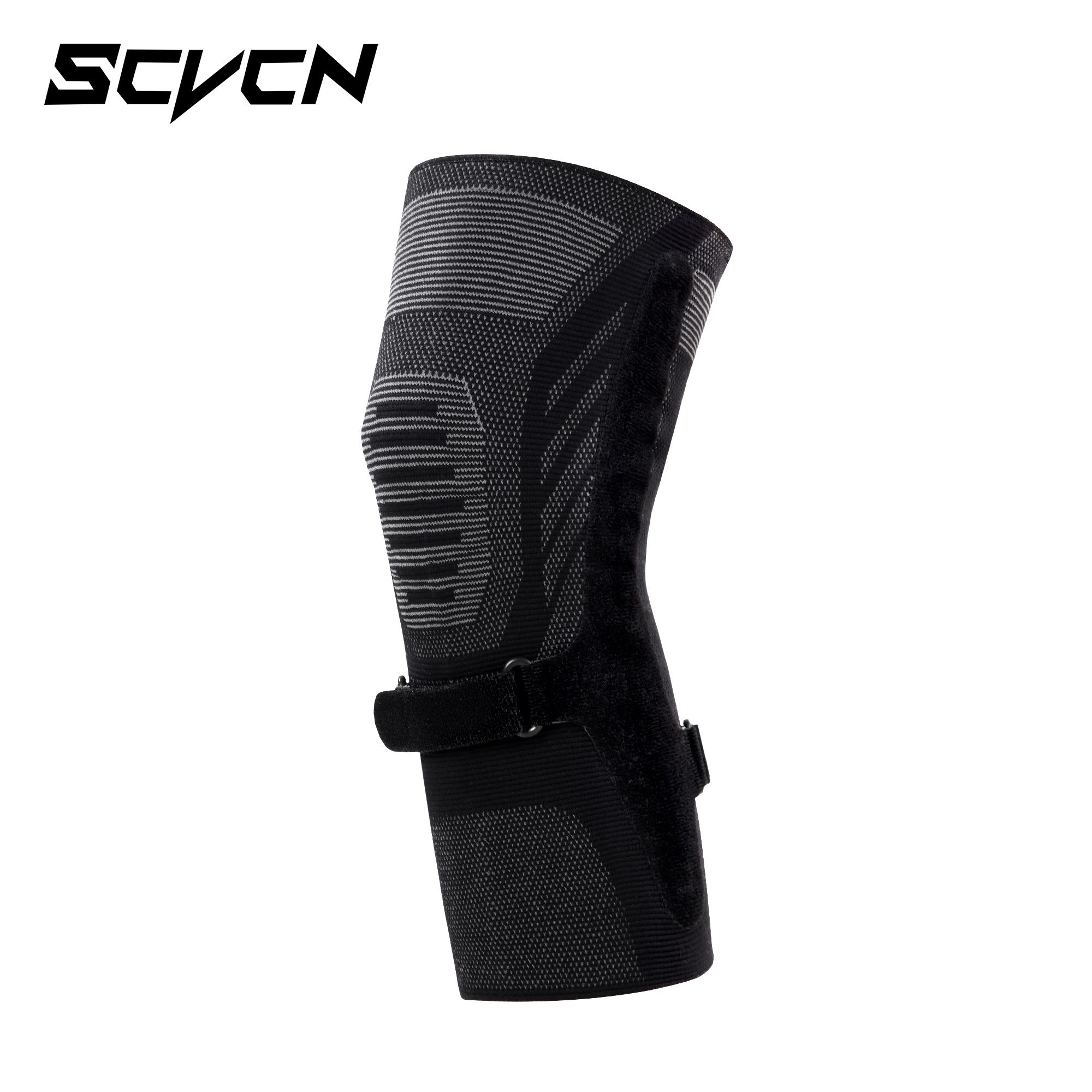 

SCVCN Knee Brace Knee Pad Cycling Support Joint Pain Patella Protector Sports Guard Ligament Running Fitness Protection Tools L