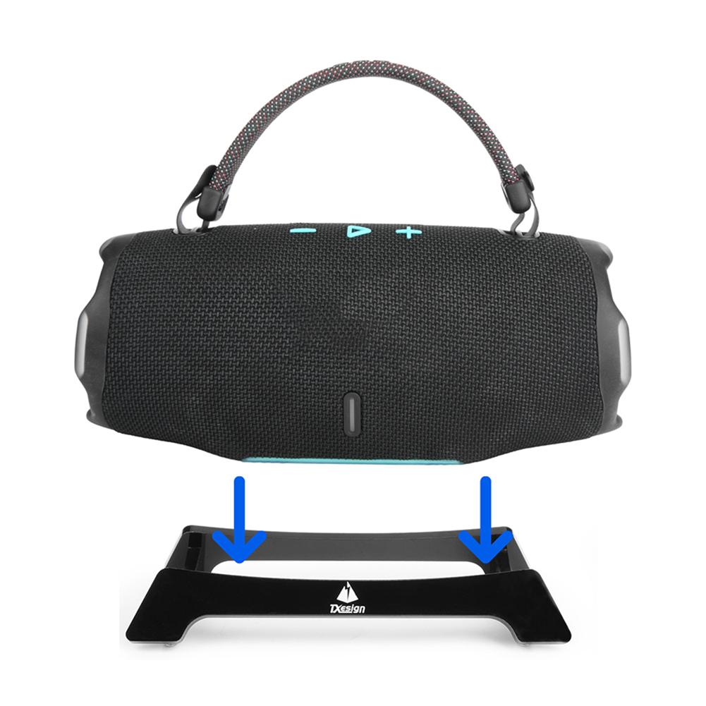 Acrylic Speaker Holder Wear Resist Desk Speaker Mount Non-Slip Sound Box Storage Base for JBL Charge5/Charge6