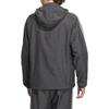 adidas Gestreifte Jacke mit Buchstabenprint und Kapuze Herrenjacke Schwarz IK7325
