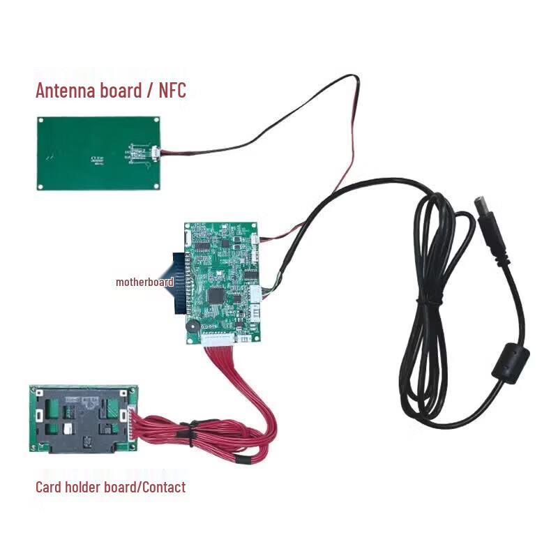 Qixing Linghang QX100 Embedded 3-in-1 Card and QR Reader Module CN plug (adapter included)