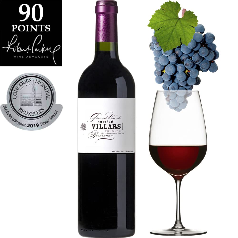 Geschenk Geschenk Weinglas Geschenk Rotwein Bordeaux Pomerol Fronsac 2006 750 ml Trocken Paar Bordeaux Weinglas Hergestellt in Deutschland RIEDEL Stilvoll Einweihung