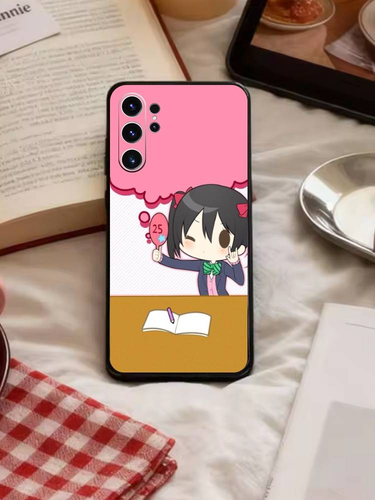 

Love Live-Yazawa Nico Phone Case For Samsung S26,S25,S24,S23,S22,S21,S20,Plus,Fe,Lite,Others Black Cover Samsung S21 s305G