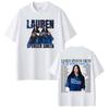 Lauren Spencer Smith The Art of Being A Mess Tour 2026 Print T-shirts Men Women Fashion T-shirt Cotton Oversized Trendy T-shirts