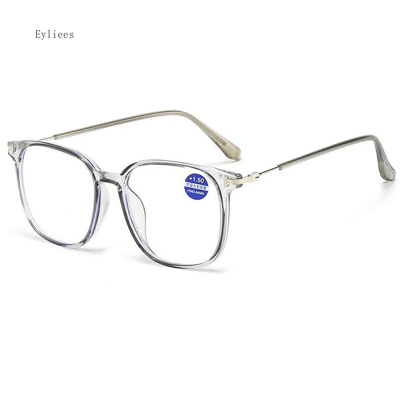 Round Reading Glasses for Women Fashion Blue Light Blocking Readers Computer Presbyopia Eye Glass Frame for Men