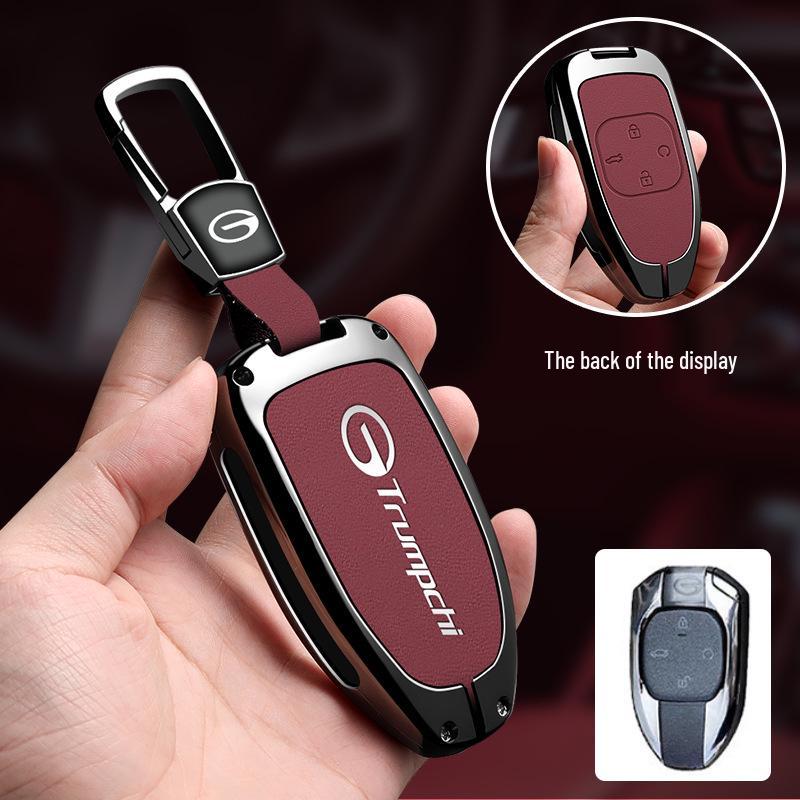 Compatible with Trumpchi GM8, Shadow Leopard, GS8, Cool, GS3, E9, E8, ES9 Key Cases, Pouches, Buckles, and Alloy Covers.