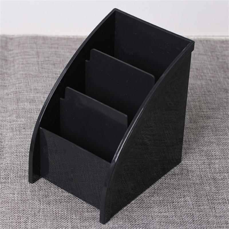Plastic TV Remote Control Storage Holder Mobile Phone Holder Stand Washable Home Office Storage Boxes Desktop Storage Case