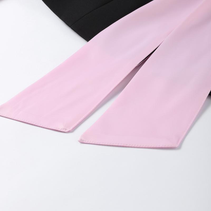 Elegant Patchwork Women Mini Skirt Sets Fashion Lapel Full Sleeve Blazer Coats High Waist Skirts Sweet 2025 Spring Autumn New Office Lady Suit