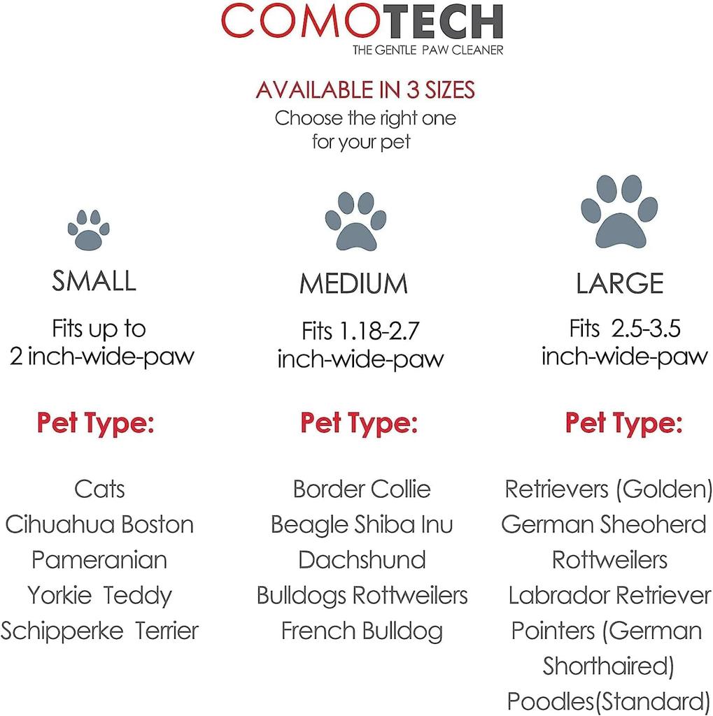 Dog Paw Cleaner, Washer, Pet Foot Cleaner for Small Medium Large Breed Dogs/Cats
