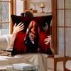 Horror Doll Chucky Cartoon Maple Design Cushion Cover Happy Autumn Harvest decor Holiday Decorati Pillow Cover